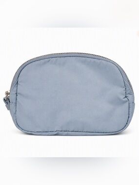 Light Blue Travel Organizer Pouch with Adjustable Strap - NEW